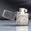 Hoa văn Armor giới hạn màu bạc cổ ZN53
