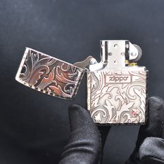 Hoa văn Armor giới hạn màu bạc cổ ZN53