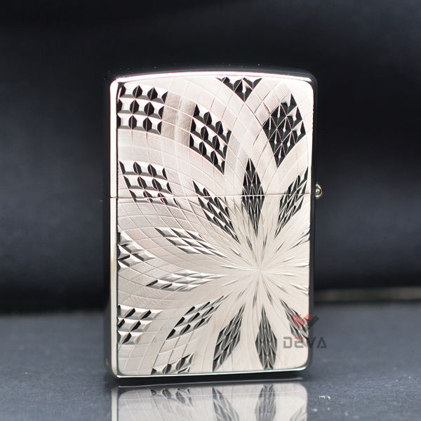 Zippo mạ vàng Gold Plate ZN20