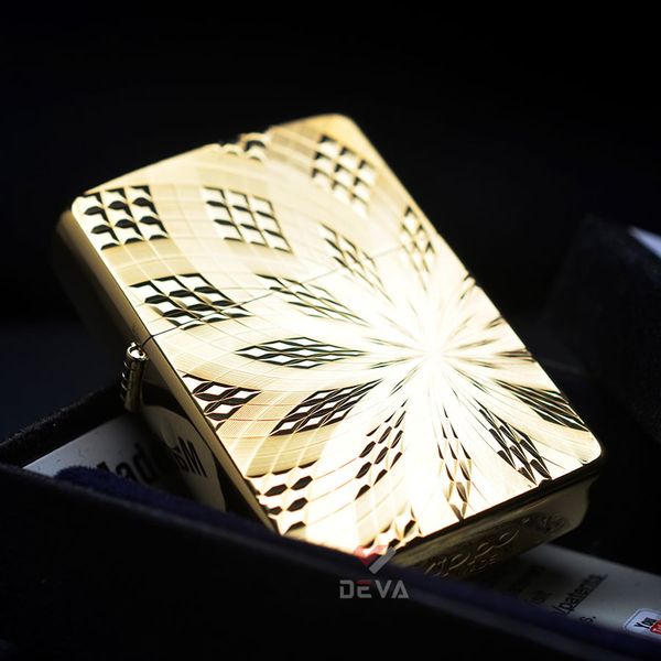 Zippo mạ vàng Gold Plate ZN20