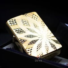 Zippo mạ vàng Gold Plate ZN20