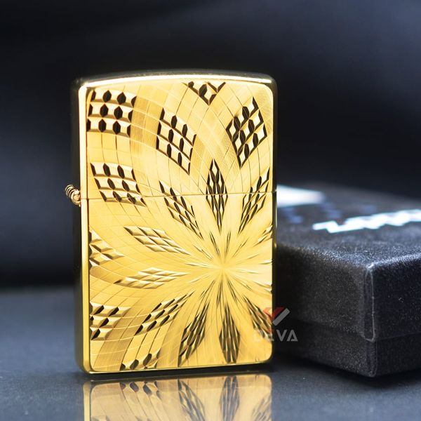 Zippo mạ vàng Gold Plate ZN20