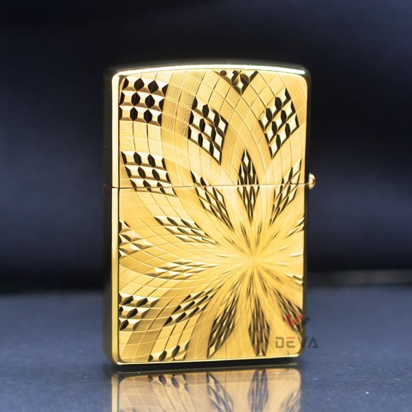 Zippo mạ vàng Gold Plate ZN20
