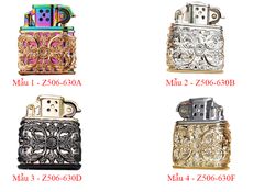 Bật lửa xăng hoa văn độc lạ  Zorro Z506-630