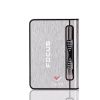 Hộp đựng thuốc lá Focus loại 10 điếu size 6.5mm kèm bật lửa khò 1 tia JD YH002