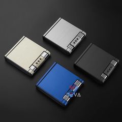 Hộp đựng thuốc lá Focus  20 điếu kèm bật lửa khò JD YH072