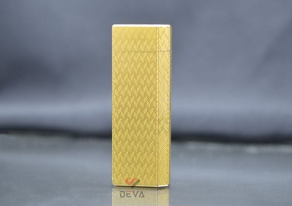 Cartier bọc vàng dày 5 cạnh hoa văn CA06