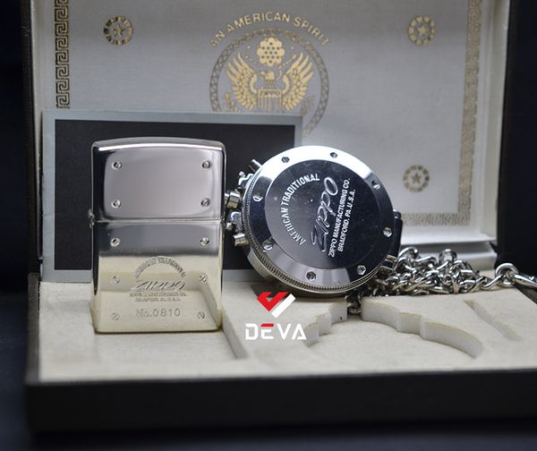 Set Zippo 2002 đồng hồ C107