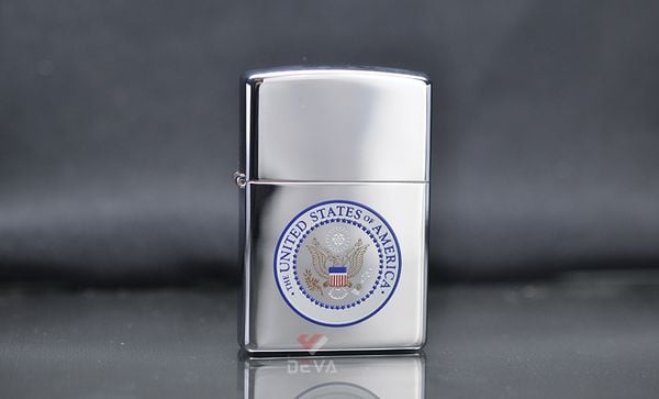 Zippo 1998 chrome bóng chủ đề quân đội C798