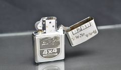 Zippo Armor khắc hình xe ZD35