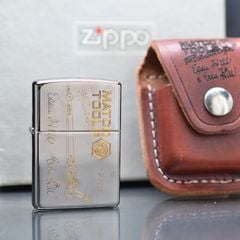 Zippo 1996 Mạ Vàng Gold Plated – Chủ Đề Matco Tools – Đời XII La Mã Hiếm C91