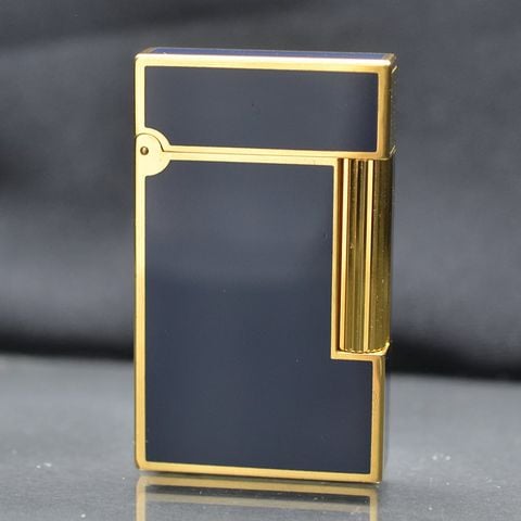 Dupont 2 lỗ sơn mài xanh than DPH23