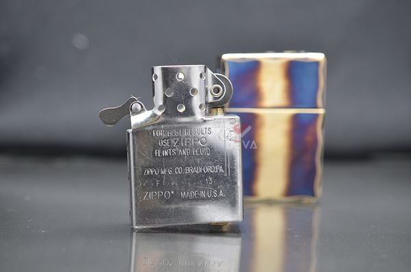 Tái bản 1935 đồng cháy hoa văn Antique Brass ZN82