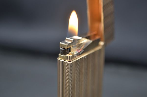 Bọc vàng hồng 2 lỗ cao kẻ dọc DPH43