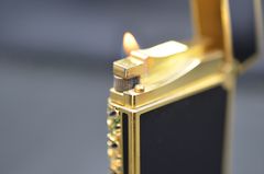 Dupont 2 sơn mài 2 lỗ cao gắn hình rồng DPH53