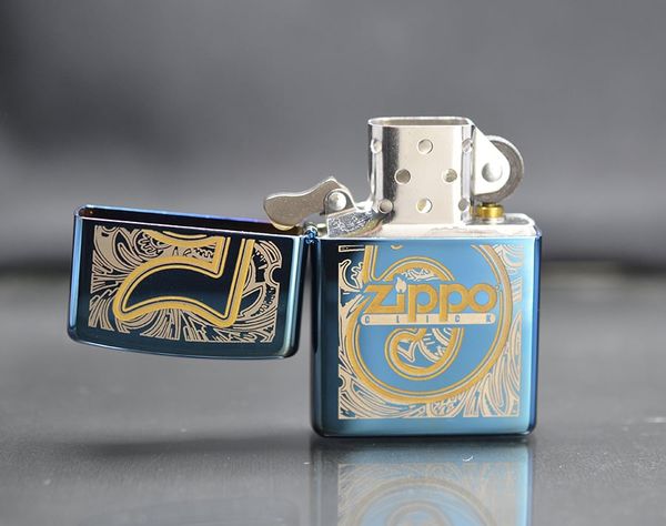 Zippo 2007 hoa văn Click C714
