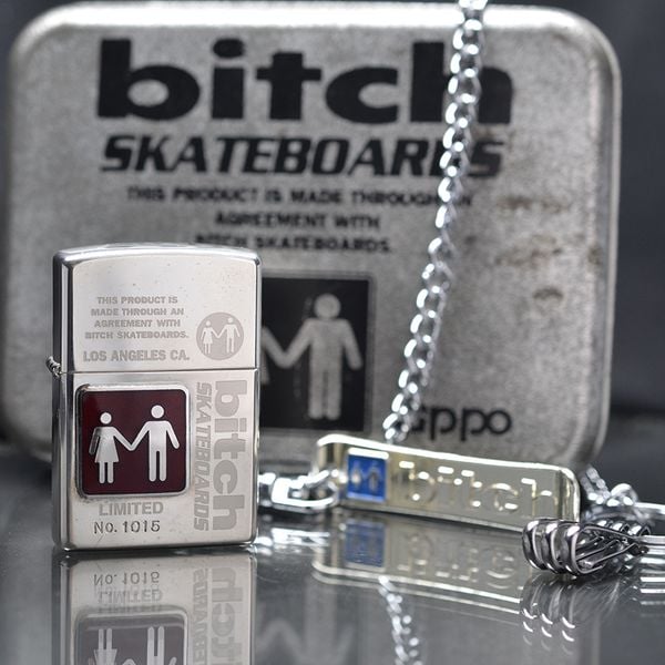 Zippo 1996 Emblem Bitch C156