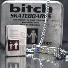 Zippo 1996 Emblem Bitch C156