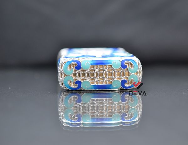 Mẫu hoa văn bọc bạc khối ZN287