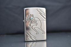 Zippo 2003 bạc bạc 925 đính đá C749