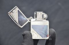 Mạ bạc khảm trai hoa văn 1997 C786