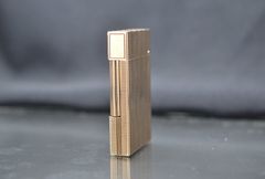 Bọc vàng hồng 2 lỗ cao kẻ dọc DPH43