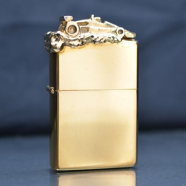 Zippo mạ vàng emblem xe 1992 C745