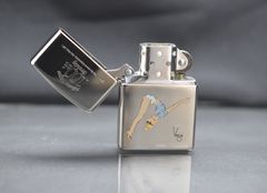 Zippo 1997 mạ bạc sinh nhật 100th Varga C173
