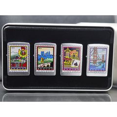 Set Zippo 2000 chủ đề Tem thư C281