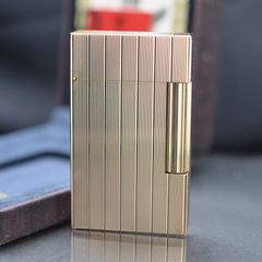 Dupont 1 lỗ bọc vàng hồng vân kẻ dọc DPH119