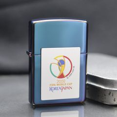 Zippo 2001 7 màu dán emblem Fifa world cup C187