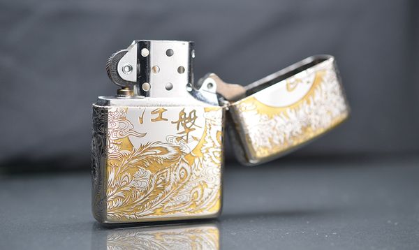 Zippo Khắc Phượng CNC ZK146