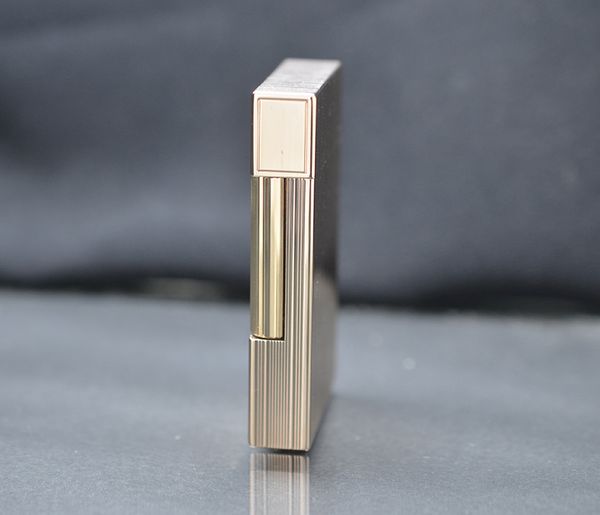 Dupont 1 lỗ bọc vàng hồng vân kẻ dọc DPH119