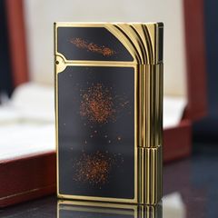 Sơn mài 2 lỗ cao hoa văn pháo hoa DPH02