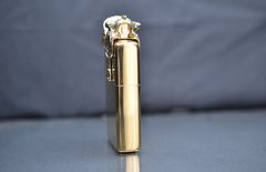 Zippo Mã Vàng 24K Emblem Yên Ngựa – Đời XI La Mã (1995) – Phong Cách Cowboy Viễn Tây C744
