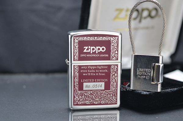 Set Zippo móc khóa sơn giới hạn C790