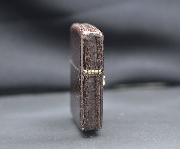 Set Zippo 4 thứ bọc da rắn 1995 C11