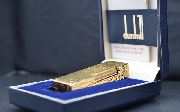 Dunhill mạ vàng vân xước DHI23