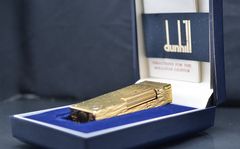 Dunhill mạ vàng vân xước DHI23