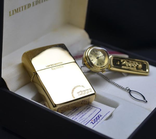 Set Zippo 2000 kẹp đồng hồ C127