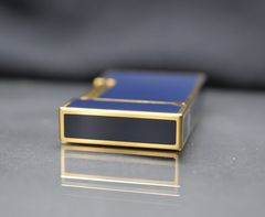 Dupont 2 lỗ sơn mài xanh than DPH23