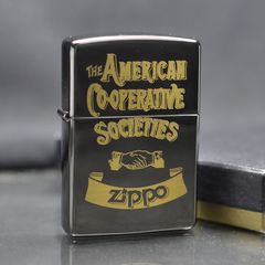 Zippo 1994 mạ vàng trên nền đen C338