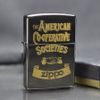 Zippo 1994 mạ vàng trên nền đen C338