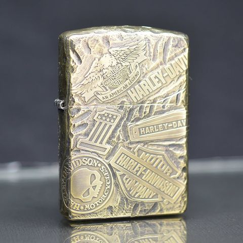 Zippo Armor bản khắc Harley Davidson ZD37