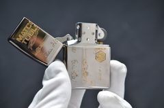 Zippo 1996 Mạ Vàng Gold Plated – Chủ Đề Matco Tools – Đời XII La Mã Hiếm C91