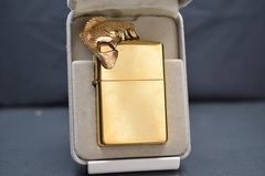 Zippo Emblem cá chép mạ vàng 1992 C742