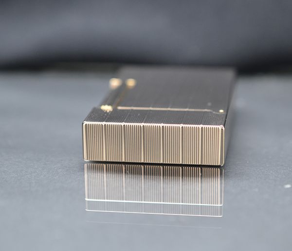 Dupont 1 lỗ bọc vàng hồng vân kẻ dọc DPH119