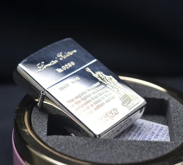 Set Zippo 2000 gạt tàn C120