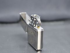 Set bao da Zippo mạ bạc 1996 Matco Tools C83