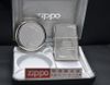 Set  Zippo 1998 gạt tàn và bật lửa mạ bạc C188